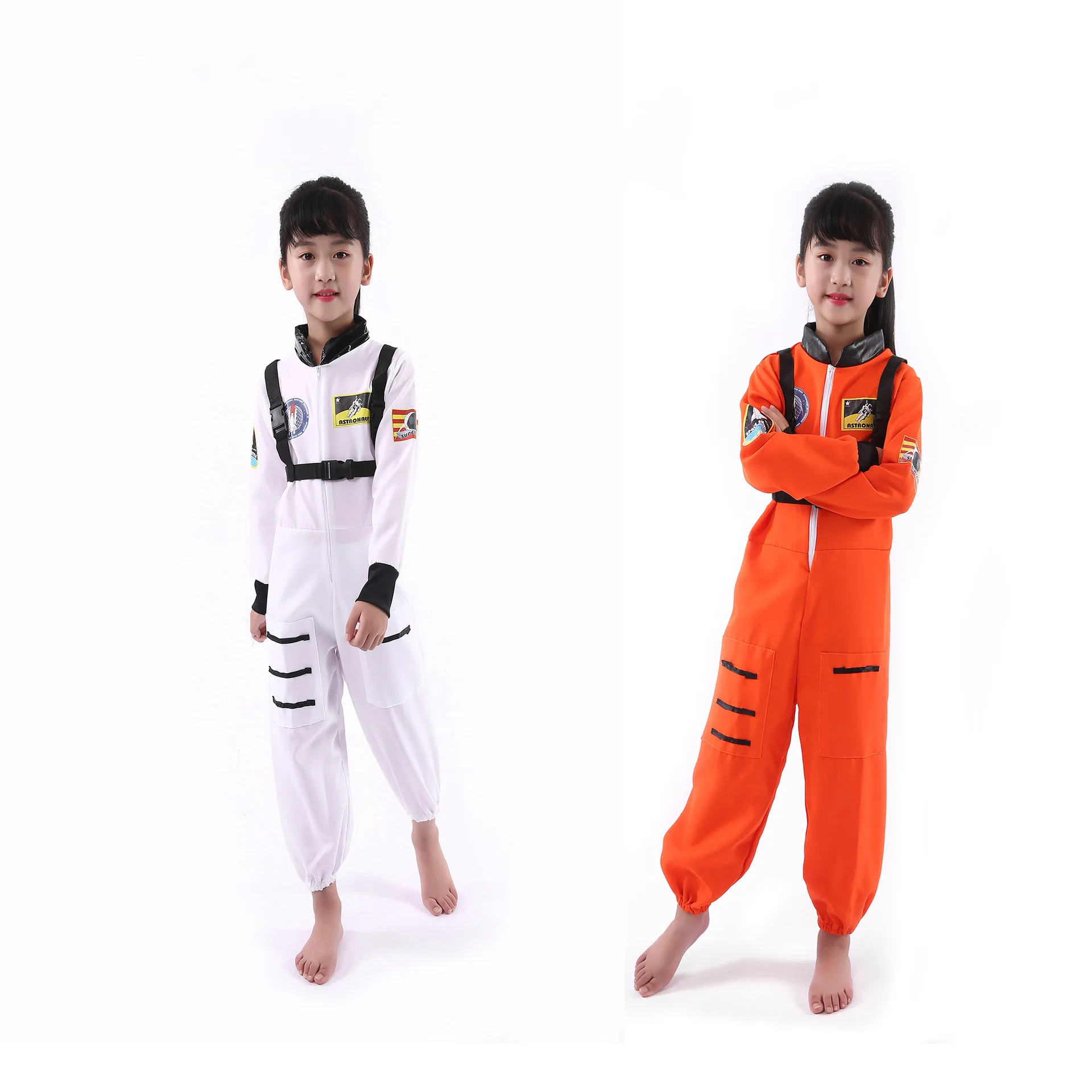 Nemokamas pristatymas Helovinas Kostiumas berniukų drabužiai astronautas drabužius šokių kaukė cosplay kostiumas pilotai 1