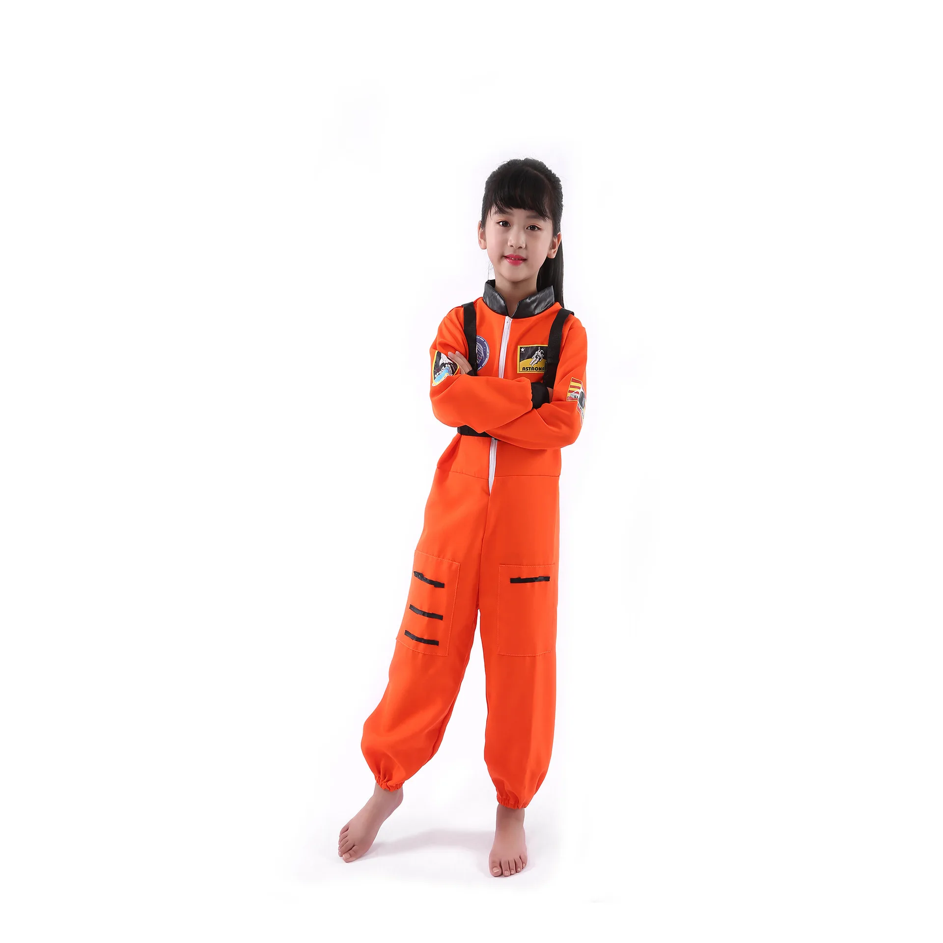 Nemokamas pristatymas Helovinas Kostiumas berniukų drabužiai astronautas drabužius šokių kaukė cosplay kostiumas pilotai 3