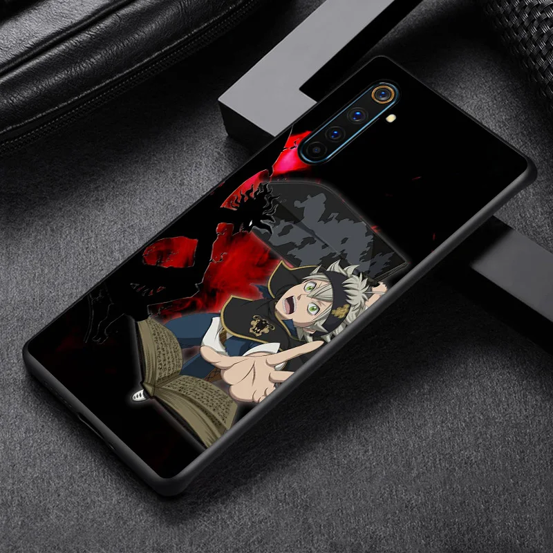 Anime Black Dobilai Dėl KOLEGA Reno 5 4 Lite 3 Pro SE 10X Zoom 2 Z F ACE 5G Telefono dėklas 5