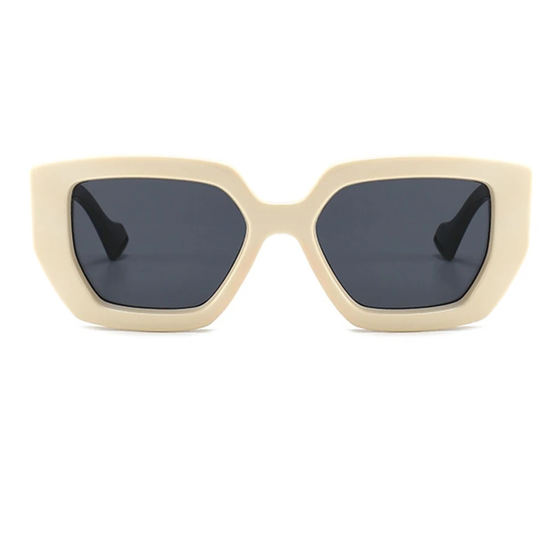 Akiniai nuo saulės moterims, prabangos prekės ženklo Didelis rėmas Aikštėje Gradientas Derliaus Saulės Akiniai atspalvių Naujų Prabangių Prekės ženklų akinius Moterų UV400 3
