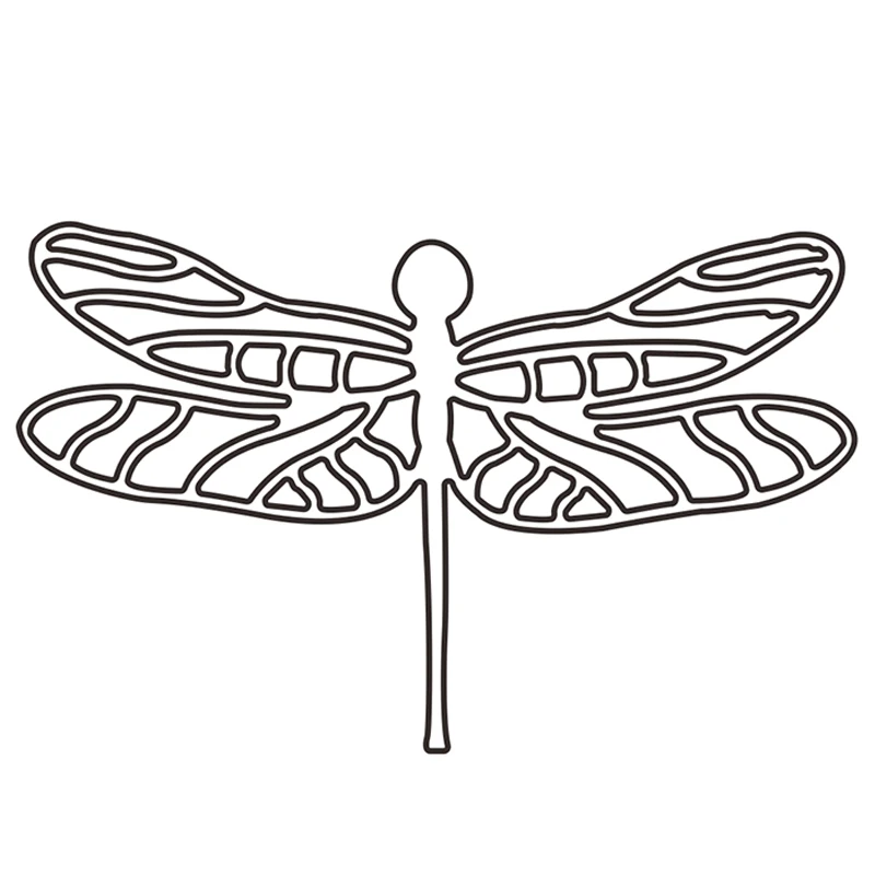 2021 Naujų Gyvūnų, Vabzdžių Dragonfly Metalo Pjovimo Štampai, Skirti 