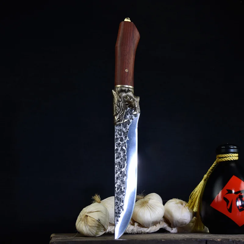 Mėsininko Peilis Iškaulinėjimas Peilis Rankų darbo Peilis senamadiškas Aštrių Vaisių Peilis, Šefo Peilis Virtuvės Reikmenys 4