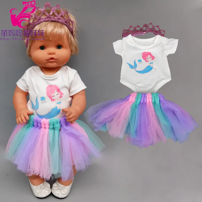 Už 40cm Nenuco bebe lėlės suknelė Ropa y su Hermanita 16 colių kūdikių lėlės drabužiai vaikams mergaitė metu 0