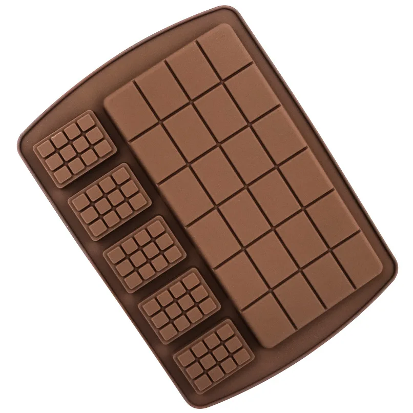 1PCS Silikono 12 Šokolado Pelėsių, Šokoladas, Kepimo Įrankiai Non-Stick Silikono Tortas Pelėsių Želė Ir Saldainių Pelėsių 3d Pelėsių Pasidaryk pats Geriausias 2