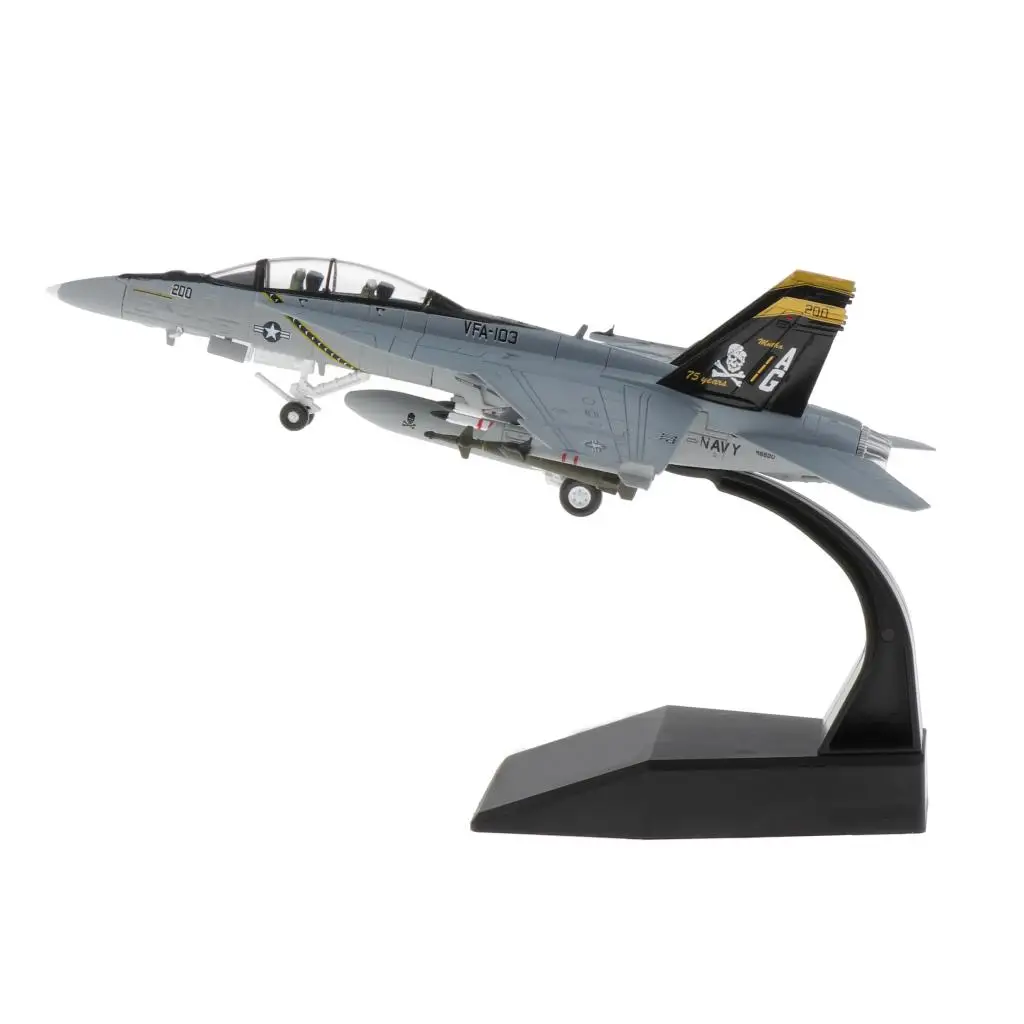 1: 100 Masto Modelis Žaislas F / A 18 Strike Fighter lieto Metalo Lėktuvas 1