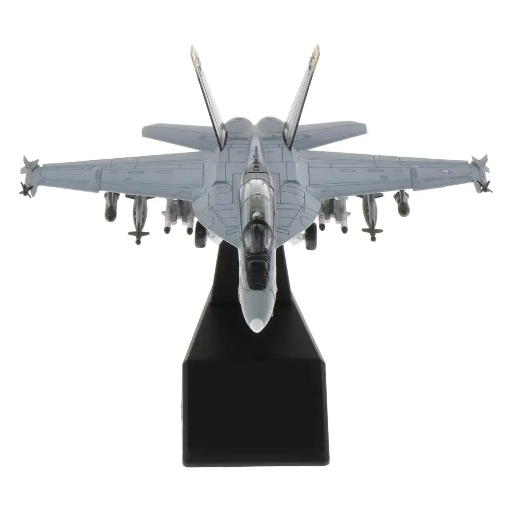 1: 100 Masto Modelis Žaislas F / A 18 Strike Fighter lieto Metalo Lėktuvas 3