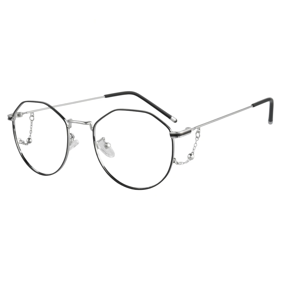Moterų mėlyna šviesa Palaipsniui Multifocal Skaitymo akiniai moterims žaidimų Akinius toliaregystės netikrą Dekoratyvinis akiniai 3