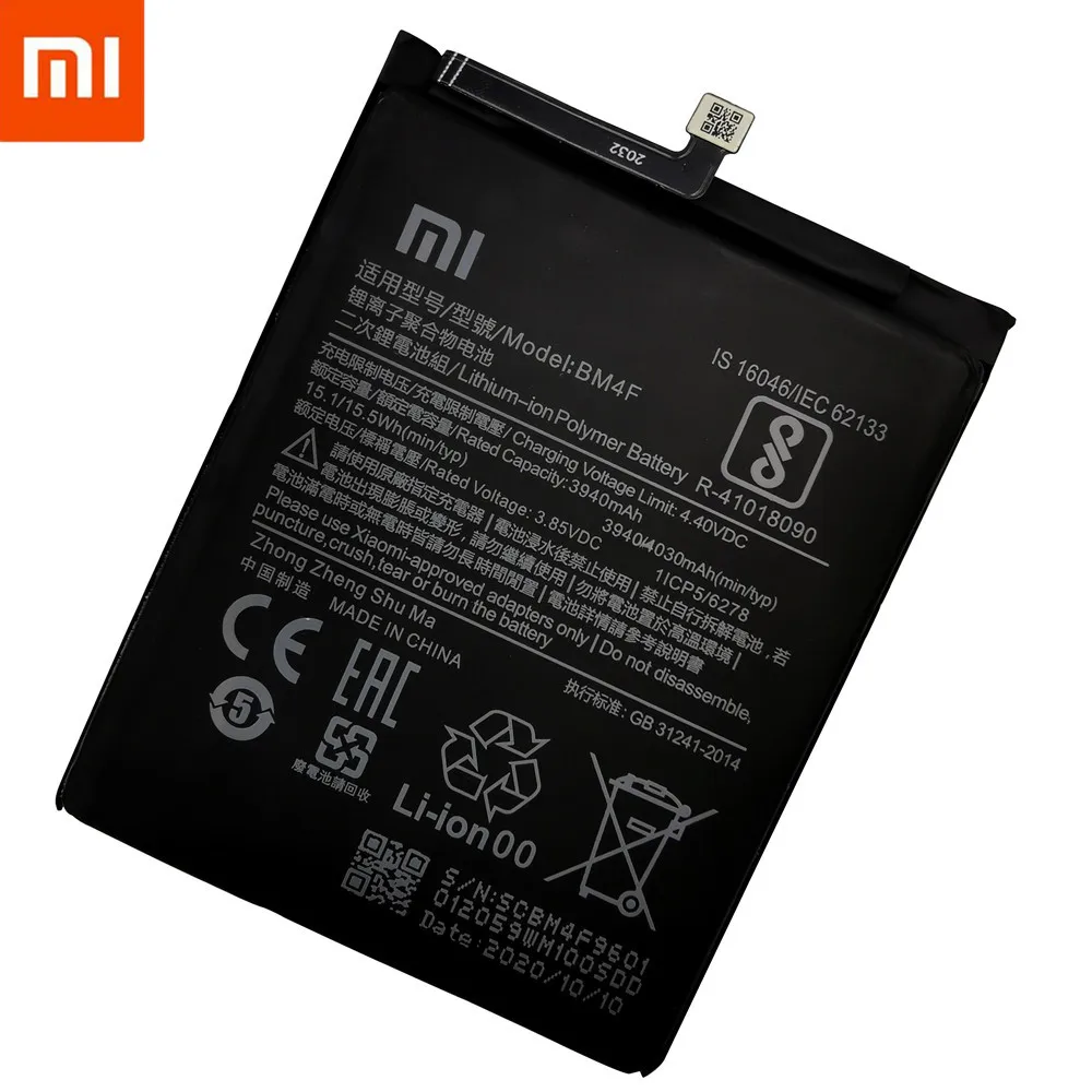 Originalus Naujas XIAO MI Pakeitimo Telefono Baterija Xiaomi Mi A3 CC9 CC9e CC9 Mi9 Lite bateria Baterijas +Dovana Įrankiai 3
