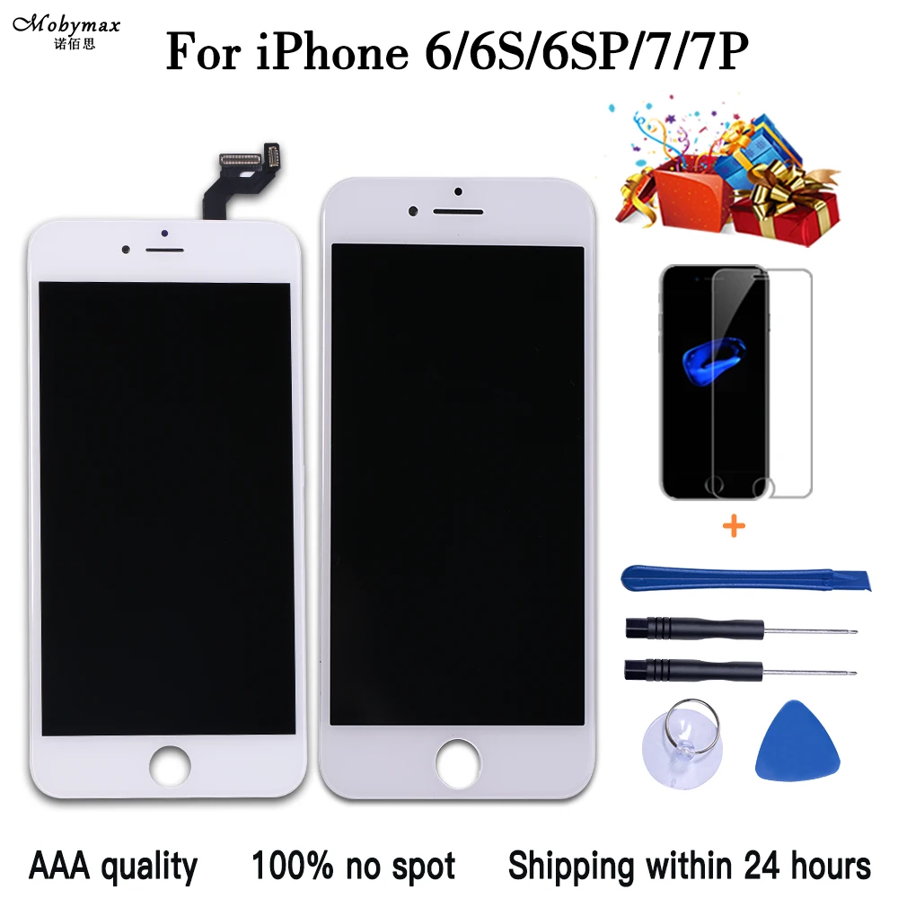 3D Jutiklinis LCD Pakeitimo iPhone6 6splus Ekrano Pakeitimas skaitmeninis keitiklis Asamblėjos, skirtos 