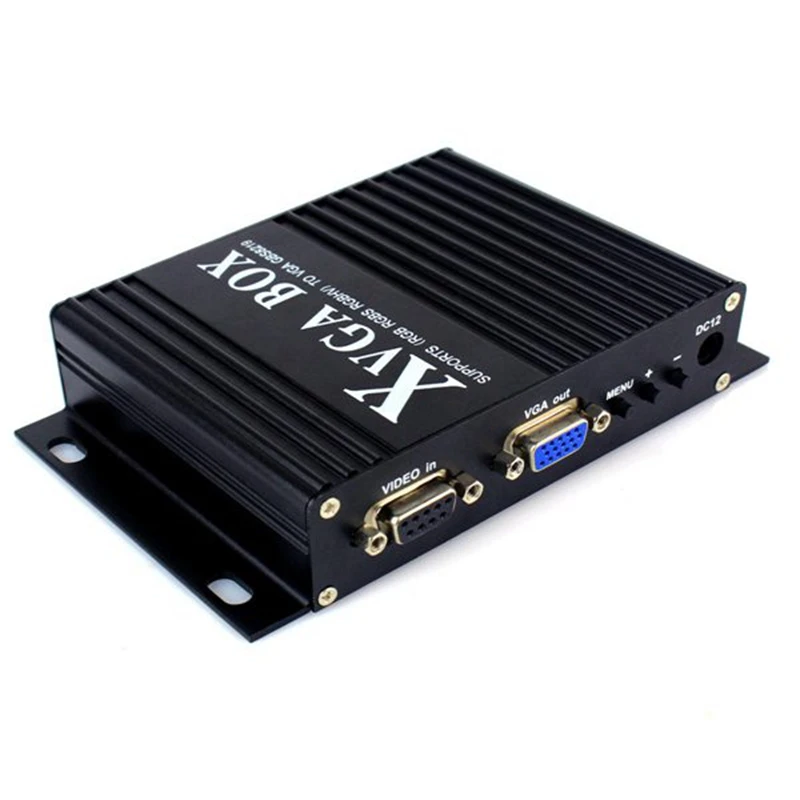 HOT-Video Converter GBS-8219 XVGA Lauke CGA/EGA/RGB/RGBS/RGBHV/VGA Pakeisti Senus Pramonės CRT Monitoriai ES Plug 0