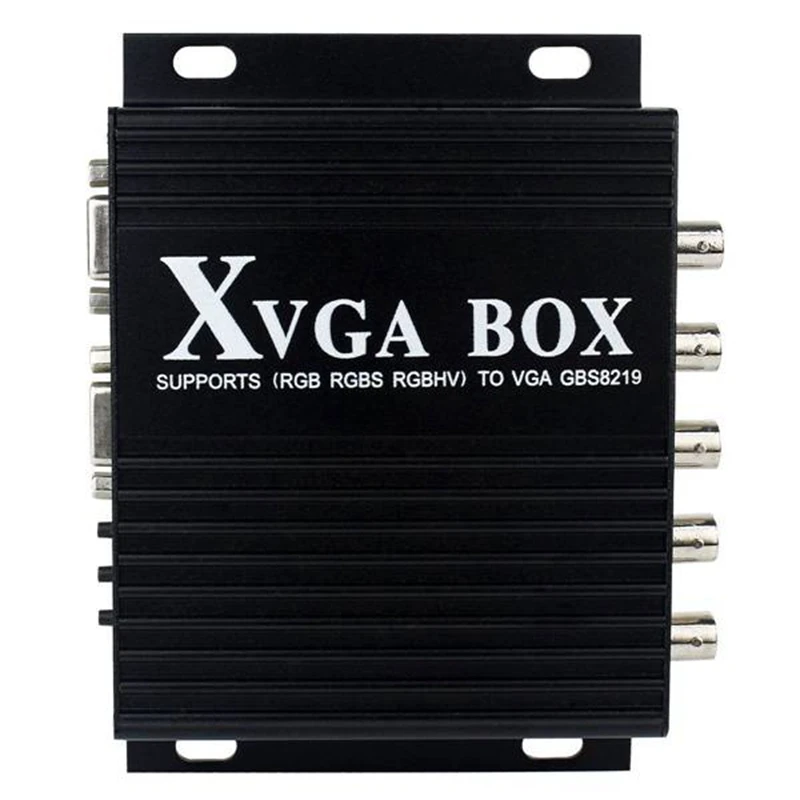 HOT-Video Converter GBS-8219 XVGA Lauke CGA/EGA/RGB/RGBS/RGBHV/VGA Pakeisti Senus Pramonės CRT Monitoriai ES Plug 2