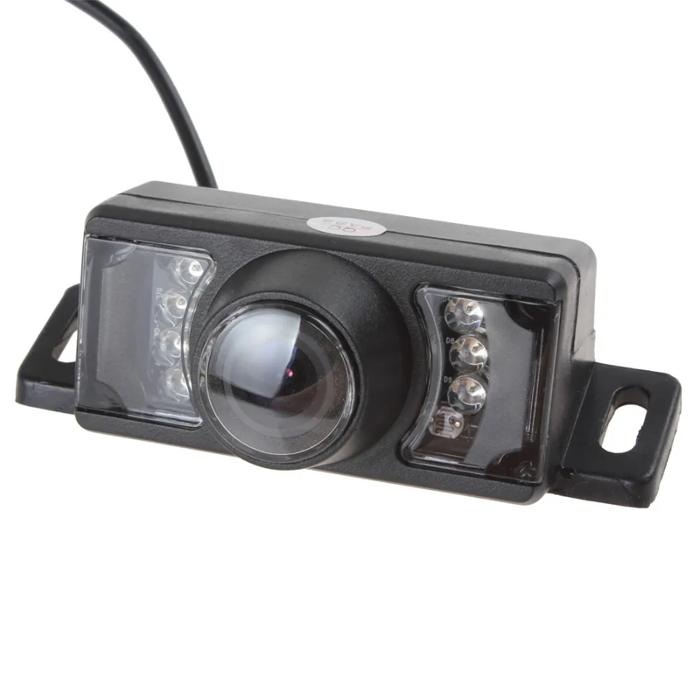 170 Laipsnių HD Vaizdo Kamera važiavimui atbulomis, atsarginės Naktinio Matymo Atbulinės eigos Auto Stovėjimo Stebėti CCD Vandeniui visiems automobiliams 0