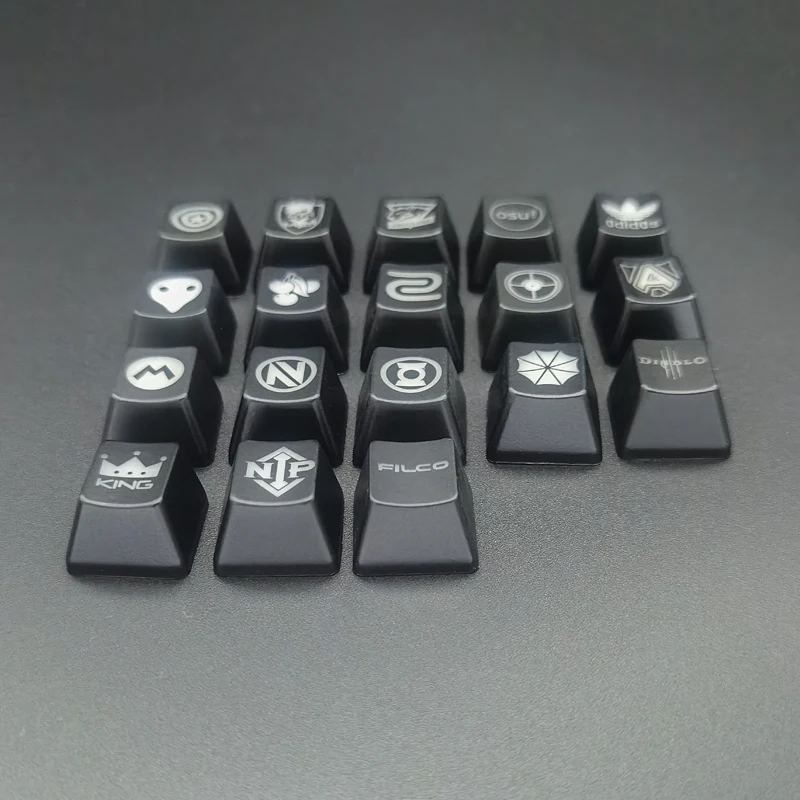 Asmenybės Individualų Mechaninė klaviatūra keycaps permatomas klavišą caps vyšnių karalius MYM FILCO prekės ženklo logotipą OEM R4 Aukštis 0