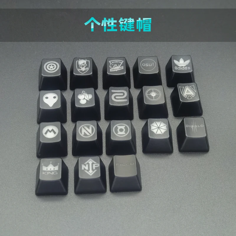 Asmenybės Individualų Mechaninė klaviatūra keycaps permatomas klavišą caps vyšnių karalius MYM FILCO prekės ženklo logotipą OEM R4 Aukštis 4