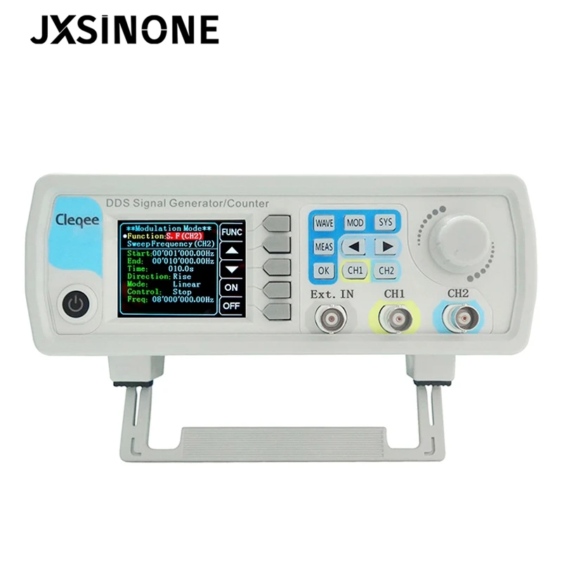 JXSINONE JDS6600-60M 60MHZ Dual-channel Savavališkai Signalo Signalo Generatoriaus, DDS Funkciją, Skaitiklis, Skaitmeninis Valdymas Dažnio Matuoklis 1
