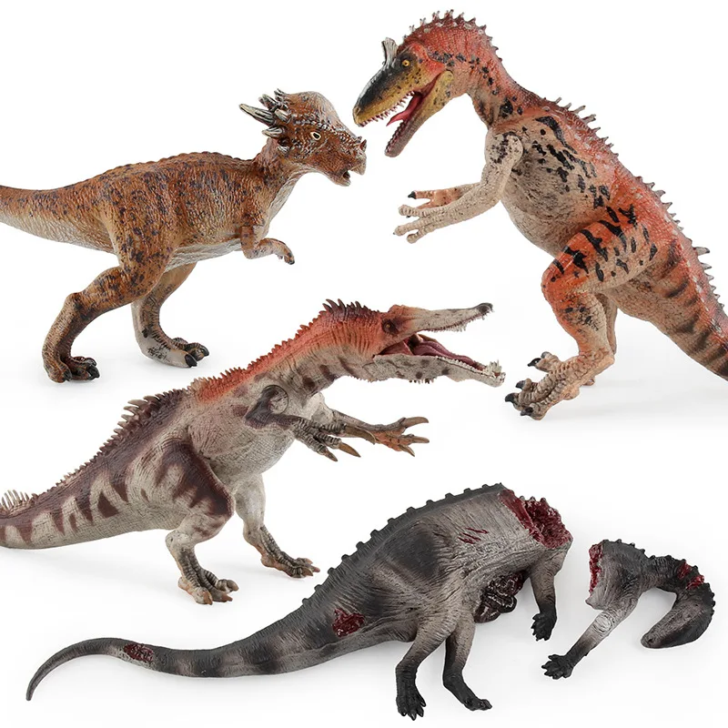 Stigimolokas Cryolophosaurus Baryonyx Veiksmų Skaičius, Dinozaurų Modelis Žaislų Surinkėjas Dekoro Kalėdų Dovana Vaikams 1