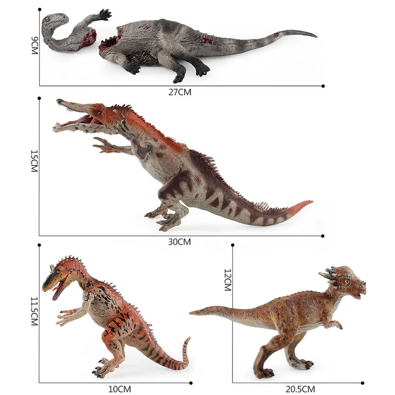 Stigimolokas Cryolophosaurus Baryonyx Veiksmų Skaičius, Dinozaurų Modelis Žaislų Surinkėjas Dekoro Kalėdų Dovana Vaikams 5