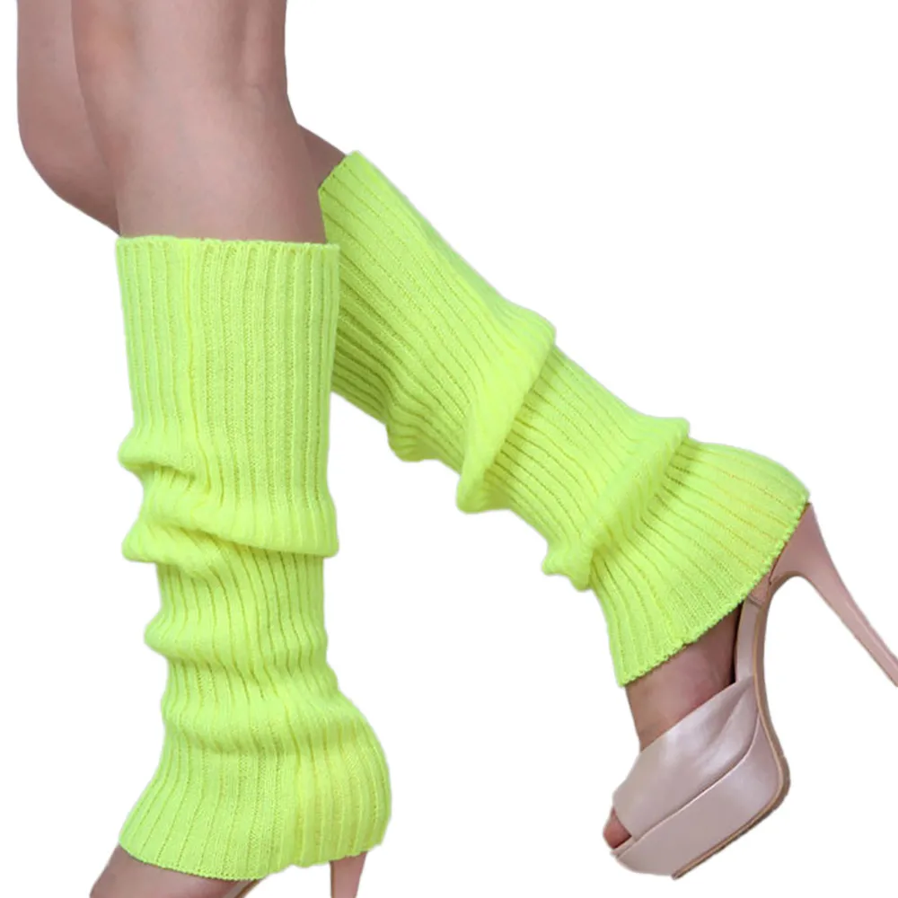1 pora mados ponios ir mergaičių mados kojinės, skirtos vykdyti ilgai mezgimo pėsčiųjų kojų šildytuvus moterų L4 1