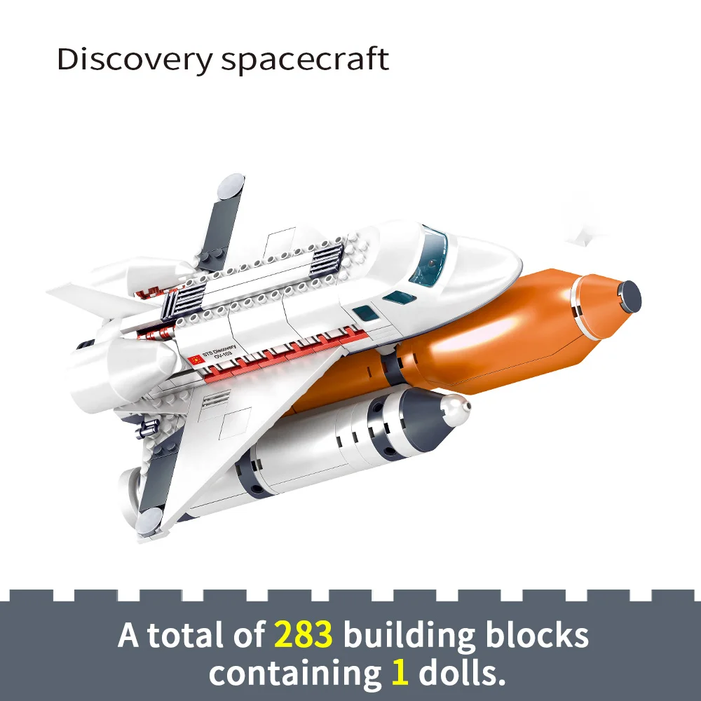 Originalus, Aukštos kokybės KAZI Pažangios Technologijos Palydovų Raketų shuttle Kosminės Stoties Surinkti Vaikų Žaislas, Statyba Blokai 2
