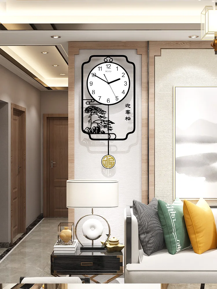Kinijos Sieninis Laikrodis Kambarį Mados Atmosferos Kūrybos Silent Laikrodis Apdailos Laikrodžiai Sienos, Namų Dekoro Bb50 1