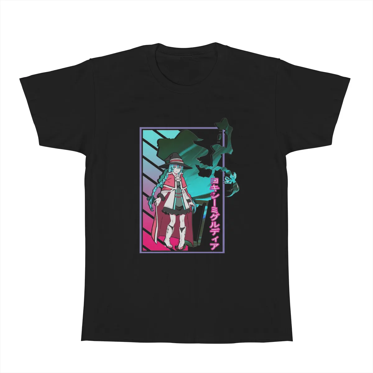 Roxy Migurdia t marškinėliai, Unisex Harajuku Mushoku Tensei Bedarbių Reinkarnacija Anime Viršūnes Atsitiktinis grafika Medvilnės T-shir 2