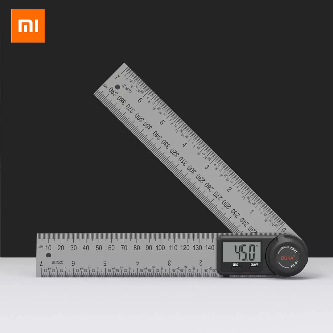 Naujas Xiaomi Kunigaikščio multi-funkcija skaitmeninis ekranas kampo liniuote AR-1 Kunigaikštis skaitmeninis ekranas kampas valdovas 360 laipsnių vertinimo 3