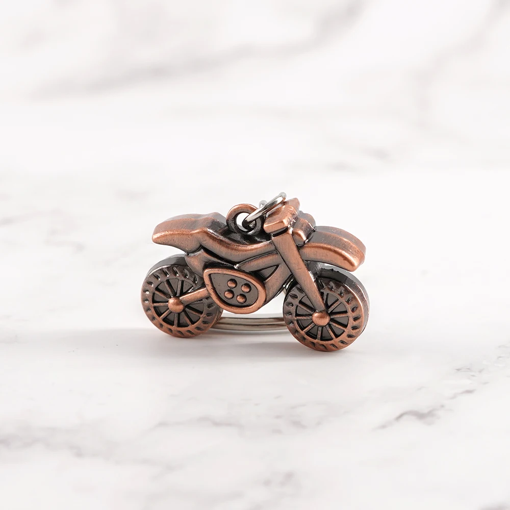 3D Kalnų Motociklo Pakabučiai Keychain Naujo Modelio Automobilio Raktų pakabukas Spalvos Metalinis Krepšys Žavesio Priedai 3D Amatų Key Chain llaveros 4