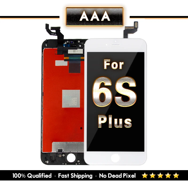 5 VNT Didmeninės kainos iPhone 6s Plius LCD Ekranas Jutiklinis Ekranas skaitmeninis keitiklis Asamblėjos iPhone 6SP Pakeitimo 4