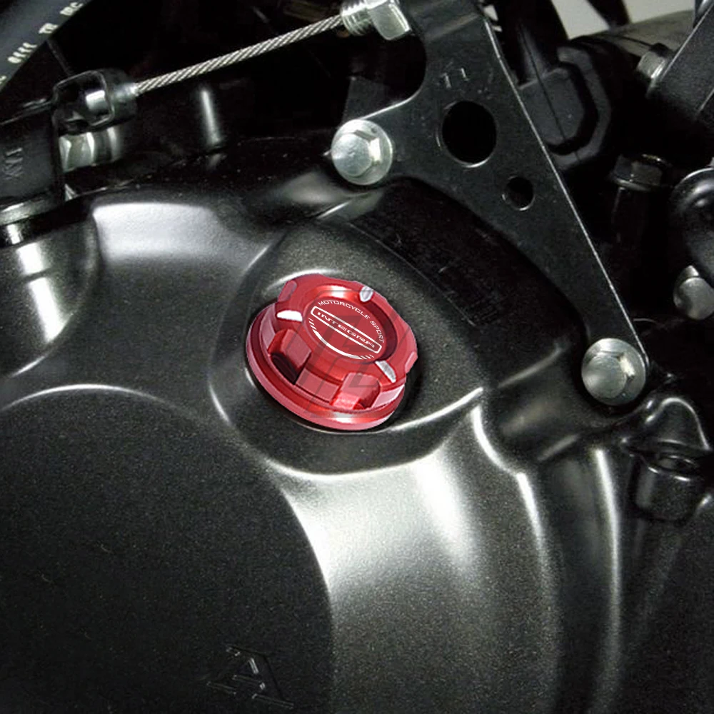 Motociklo Variklio Tepalo Dangtelio Varžtas Varžtas pildymo angos Dangtelį Atveju Honda INTEGRA 700 750 Iš 2012 0