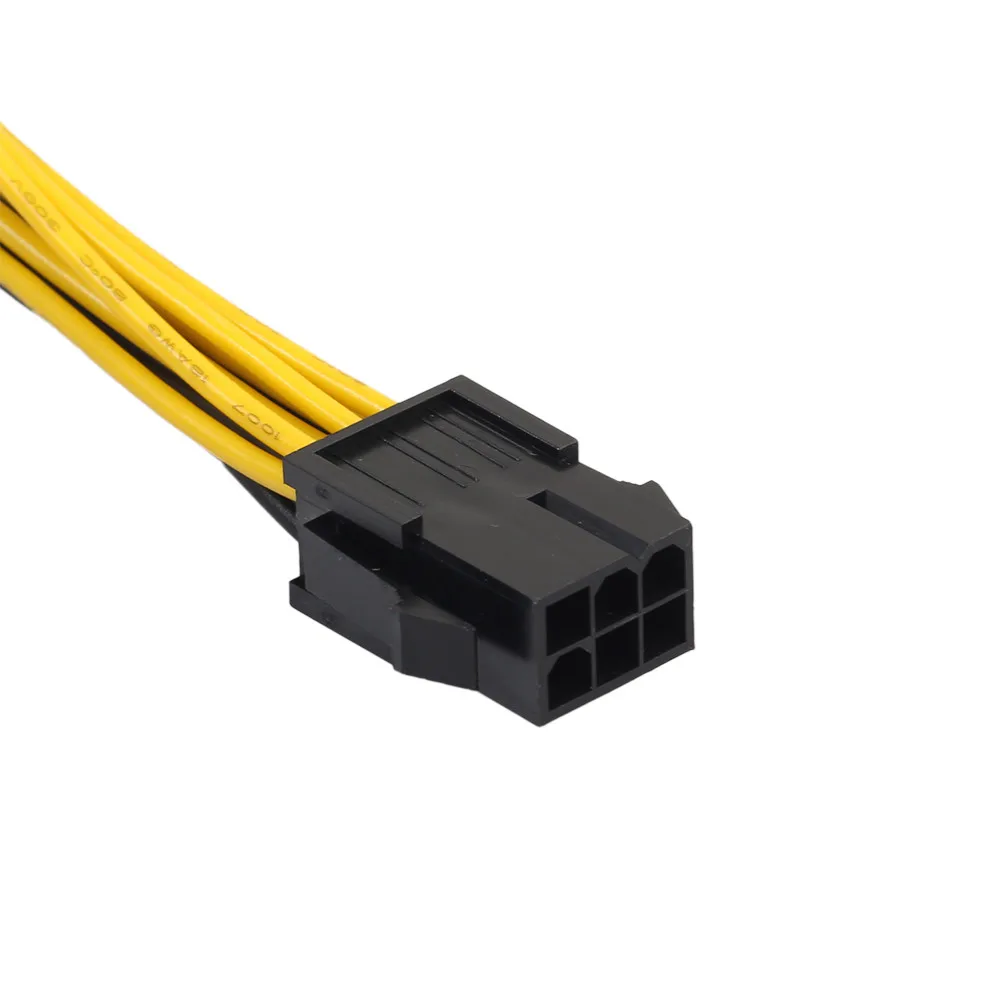 PCI-E 6-pin, 2x 6+2-pin (6-pin/8-pin) Maitinimo Splitter Cable PCI-e 8pin Dual 8Pin Vaizdo plokštės Maitinimo ilgiklis 1