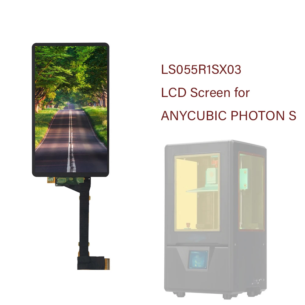 LS055R1SX03 Fotonų S 2K LCD Šviesos kietėjimo ekranas ekrano modulis 2 560 x 1 440 1