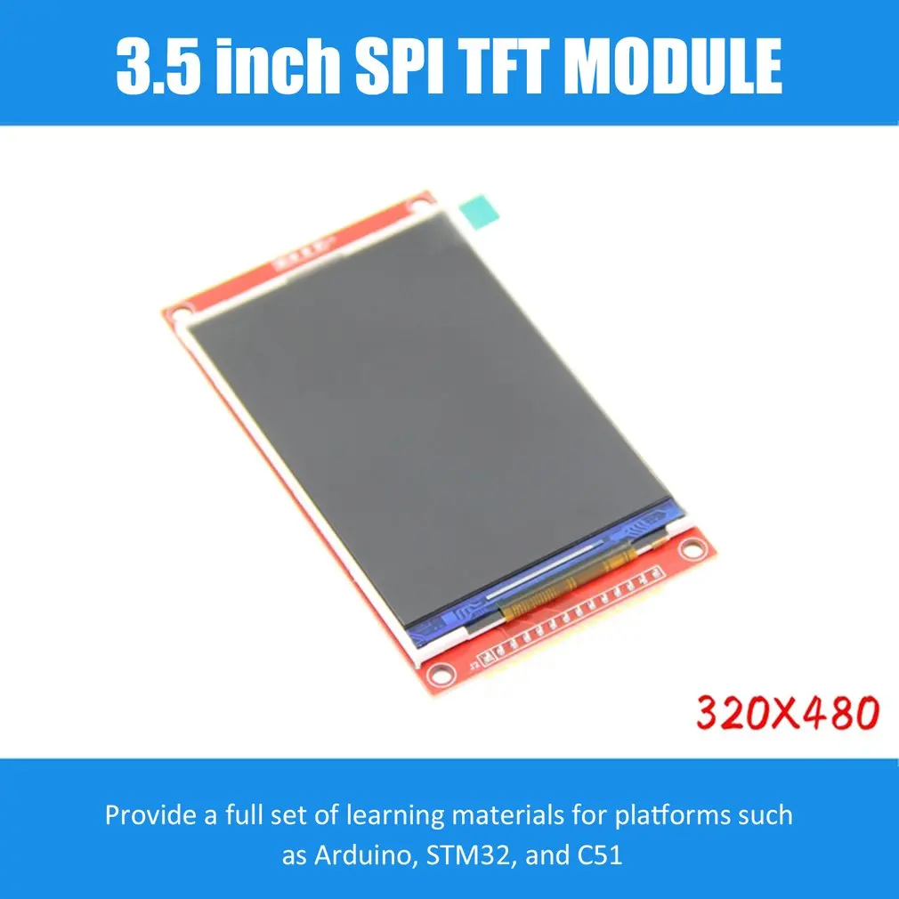 3.5 colių 320*480 SPI Serijos TFT LCD Modulis Ekranas Optical Touch Panel Vairuotojo IC ILI9341 už MCU 0