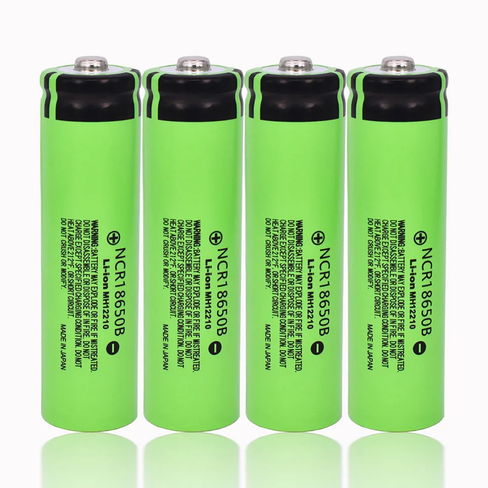 2021 NAUJI Originalus NCR18650B-3400mAh Li-ion baterija 3.7 V 18650 baterija 3400mAh+ Nemokamas pristatymas 3