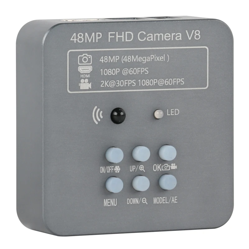 48MP 1080P HDMI USB Vaizdo Kamera 3,5 X-90X vienu metu-Židinio Stereo Mikroskopas Trinokulinis Mikroskopo Rinkinys, Skirtas PCB Litavimas, Remontas 1