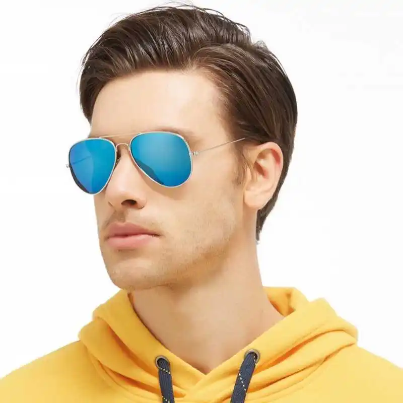 Aviacijos Poliarizuoti akiniai nuo saulės vyrams Mados Gaisro Dizaino Akiniai nuo saulės Moterų spindulių Akiniai Oculos De Sol UV400 3