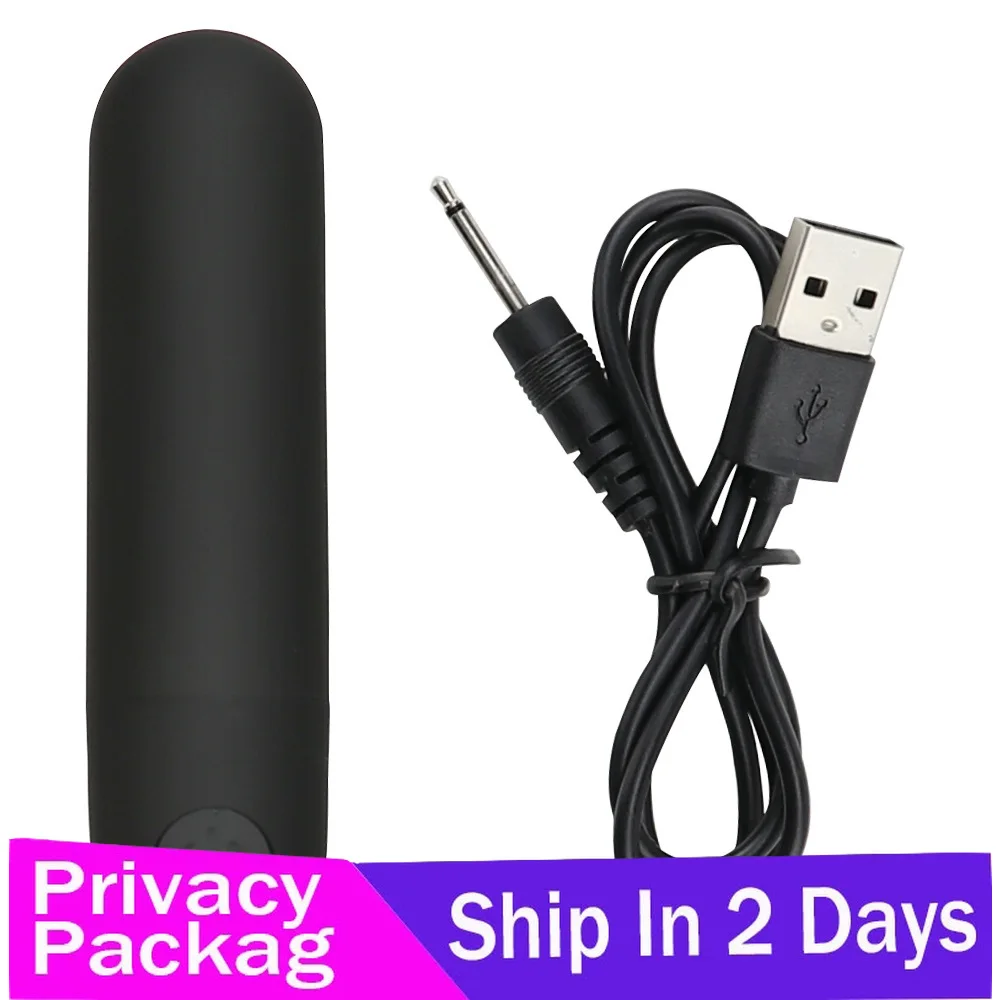 USB Įkrovimo Galingas Mini Vibratorius Kulka Moterų Klitorio Stimuliatorius Makšties G Spot Masturbacija Erotika Vibratoriai Suaugusiųjų Sekso Žaislai 1