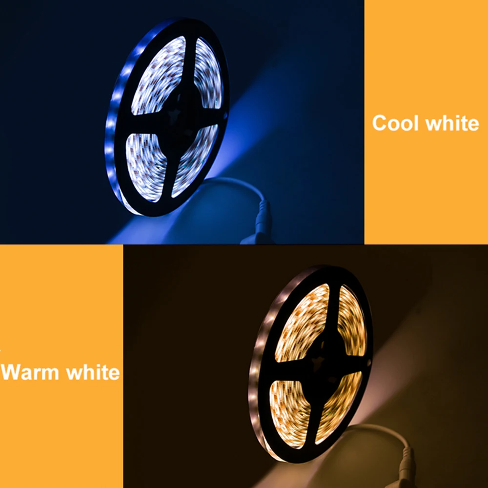 Jutiklis LED Šviesos Juostelės Ranka Valyti Jutiklis Judesio Jutiklis-Jungiklis ir Dimmable USB DC 5V Lempa Virtuvės, Miegamojo, Vonios kambario Apšvietimas 1