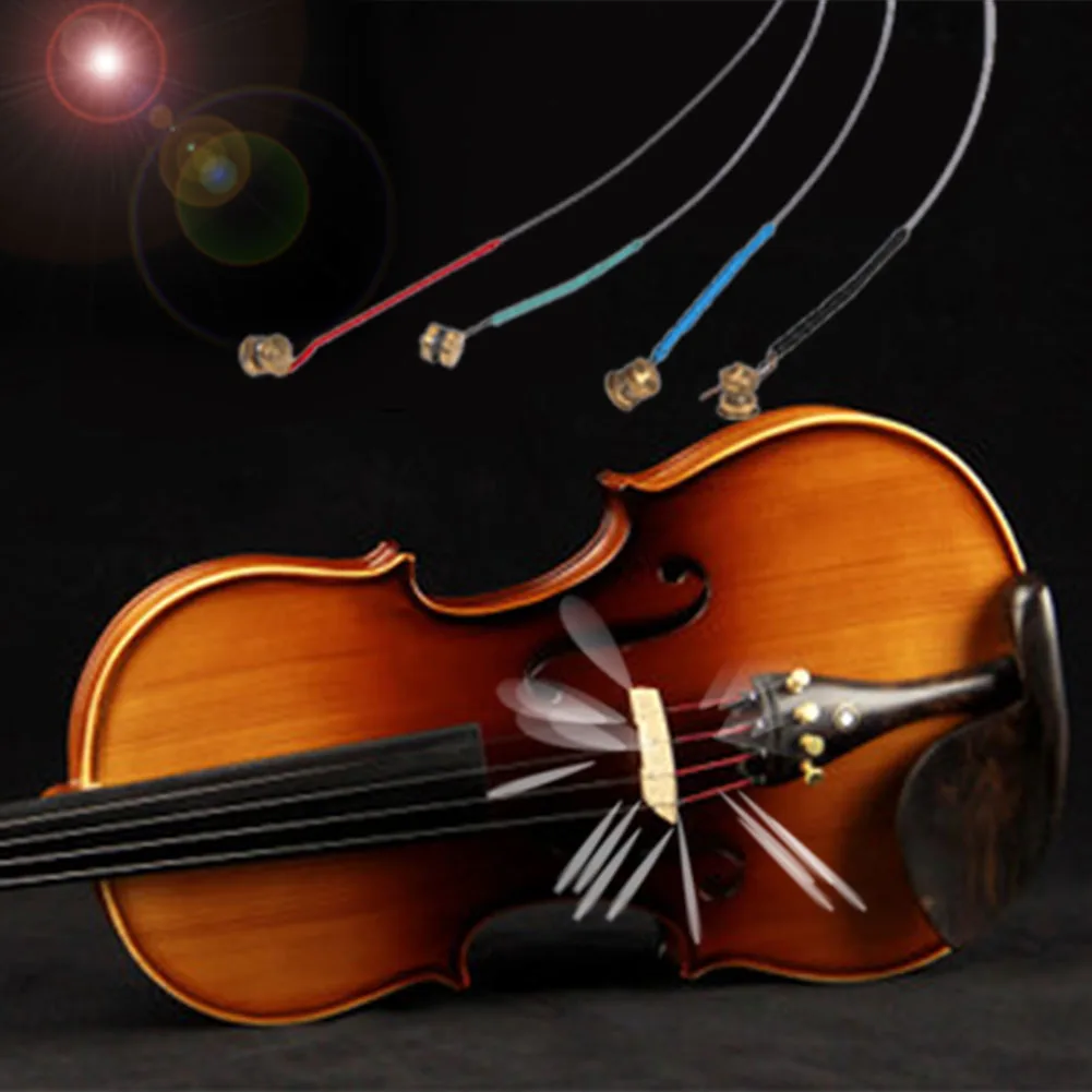 4pcs Pilnas Komplektas Smuiko Styga E-A-D-G Core Smuiku String Pakeisti 3/4 & 4/4 Smuikas naujų Muzikos instrumentų Dalys, Priedai 2
