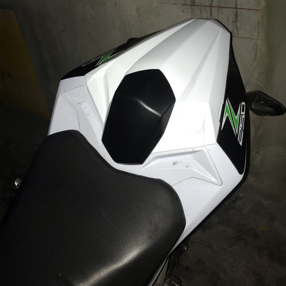 Motociklų Aksesuarų Galinis Keleivio Pillion Solo Sėdynės Padengti Gaubtas už Kawasaki Ninja 300 250 R EX300 Z250 Z300 2012-2019 2018 4