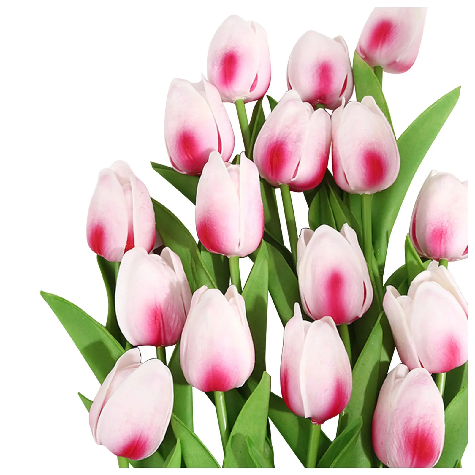 10VNT Tulpių Dirbtinių Gėlių Nekilnojamojo Touch Dirbtinių Puokščių Netikrą Gėlių, Vestuvių Dekoravimas Gėlėmis Namų Garen Dekoro #M 2