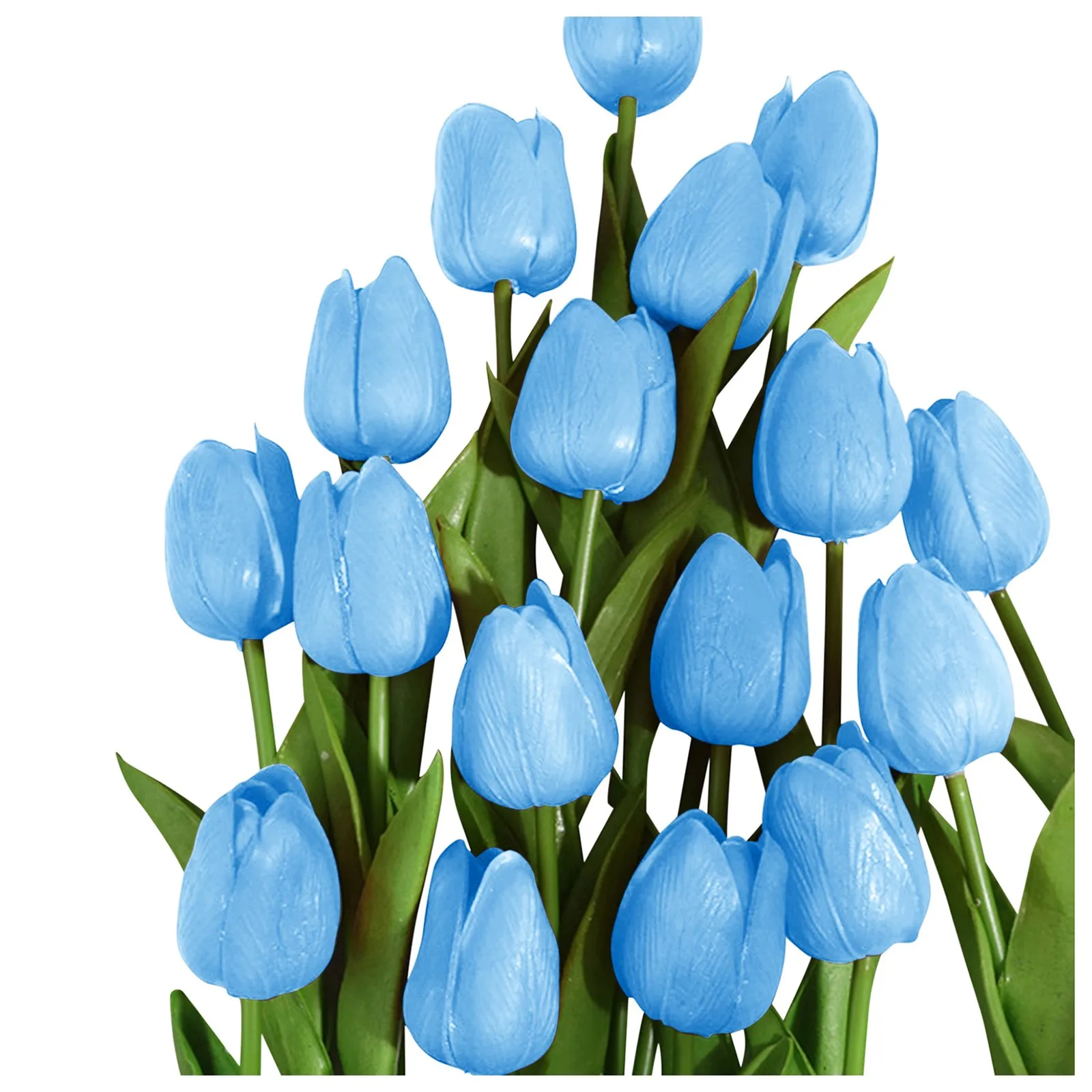 10VNT Tulpių Dirbtinių Gėlių Nekilnojamojo Touch Dirbtinių Puokščių Netikrą Gėlių, Vestuvių Dekoravimas Gėlėmis Namų Garen Dekoro #M 4