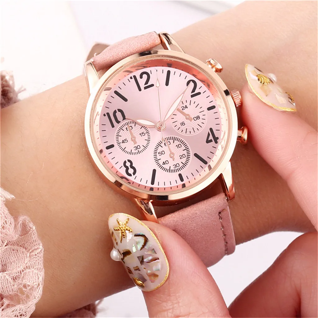 Naujas Prekės Ženklas Prabangos Kvarco Ponios Žiūrėti Pledas Laikrodis Rose Gold Dial Suknelė Atsitiktinis Laikrodis Relogio Feminino Moterų Laikrodžiai 3