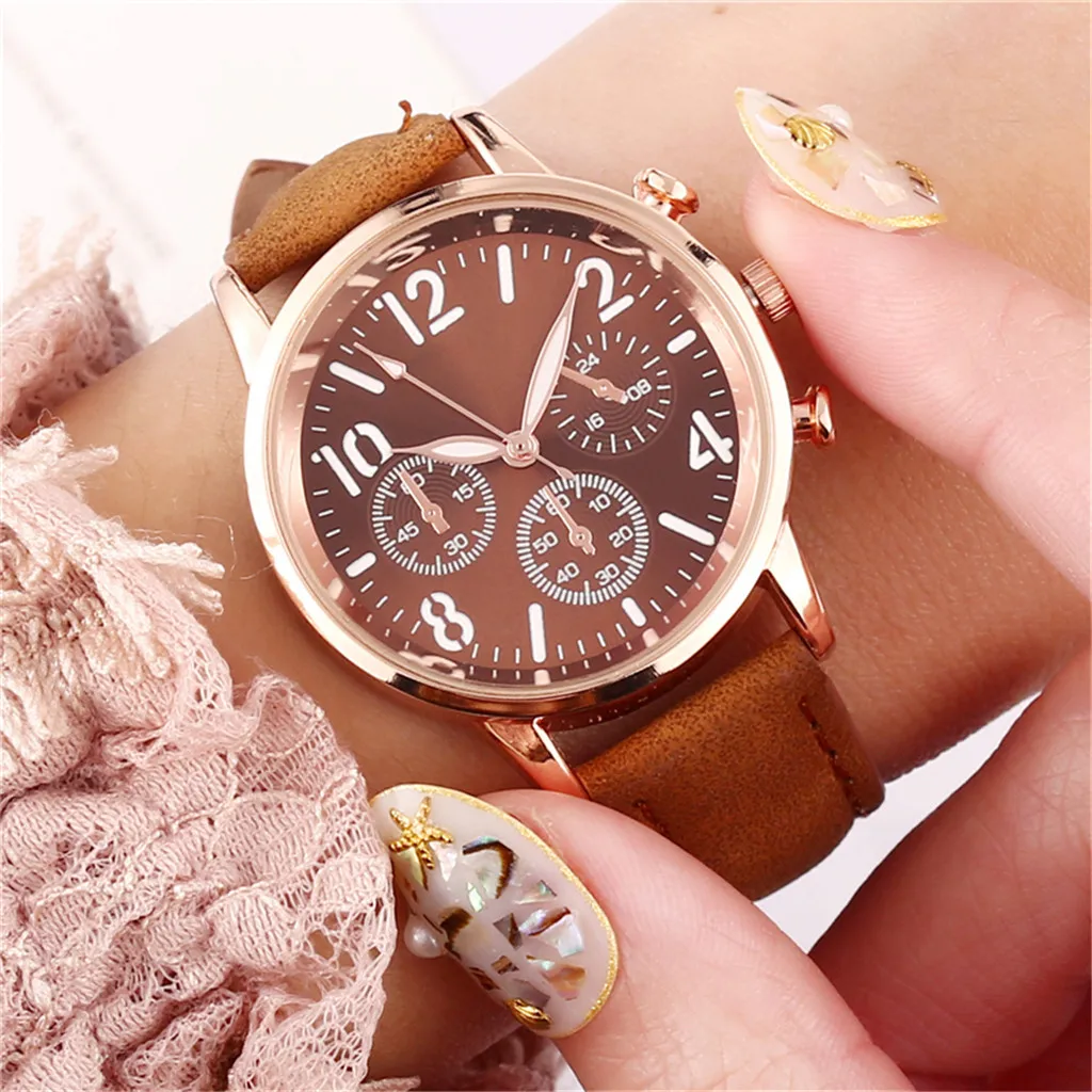 Naujas Prekės Ženklas Prabangos Kvarco Ponios Žiūrėti Pledas Laikrodis Rose Gold Dial Suknelė Atsitiktinis Laikrodis Relogio Feminino Moterų Laikrodžiai 4