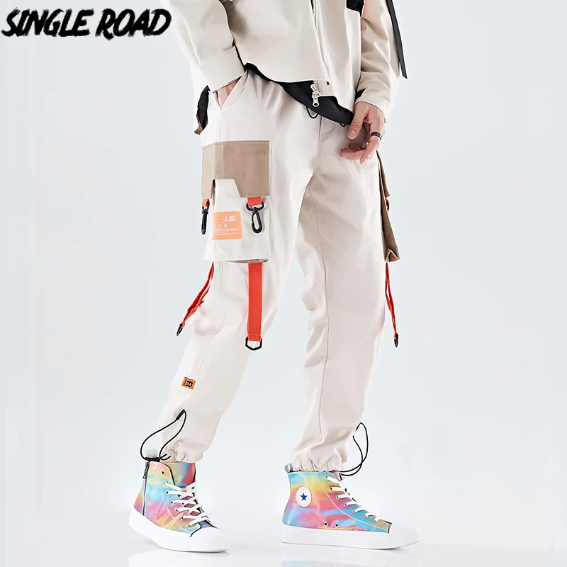 Vieno Eismo Mens Krovinių Kelnės Vyrams Mados 2021 Kišenės Hip-Hop Poilsiu Vyrų Techwear Japonijos Streetwear Kelnės Kelnės Vyrams 0