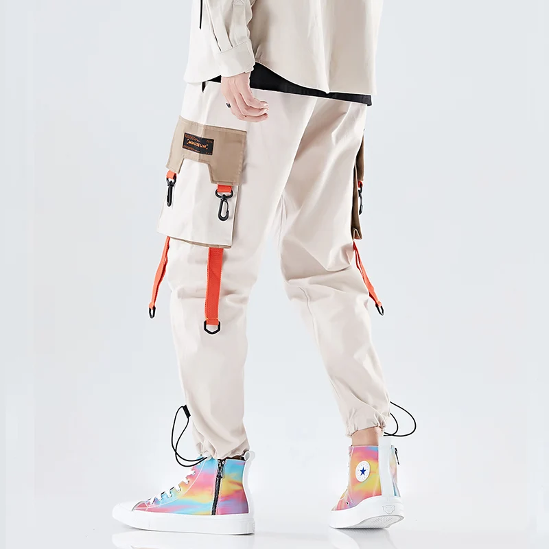 Vieno Eismo Mens Krovinių Kelnės Vyrams Mados 2021 Kišenės Hip-Hop Poilsiu Vyrų Techwear Japonijos Streetwear Kelnės Kelnės Vyrams 2