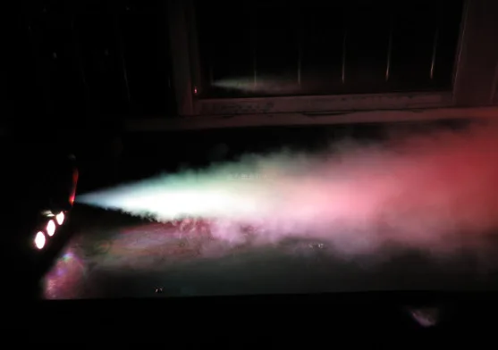 RGB LED Rūko Mašinos, Nuotolinio Valdymo pulto Apšvietimas DJ Šalies Scenos Dūmų Metikas Spalvinga Purkštuvas Zimne Ognie Diskoteka, Dj, Vestuves 500W 4