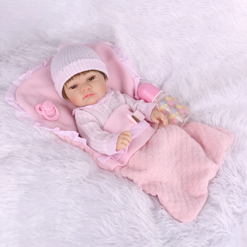 KAYDORA Reborn Baby Lėlės 18 Colių 47cm Tikroviška Bebe Atgimsta Mergina Lėlės Vonios Žaislas Vaikams Mielas Menina lol Gimtadienio Dovana Bamblys 0