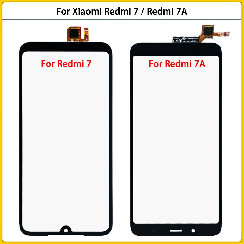 Naujas 7A TouchScreen Už Xiaomi Redmi 7A Jutiklinio Ekrano Skydelis skaitmeninis keitiklis Jutiklis LCD Priekinis Stiklas Xiaomi Redmi 7 Vietoj 0