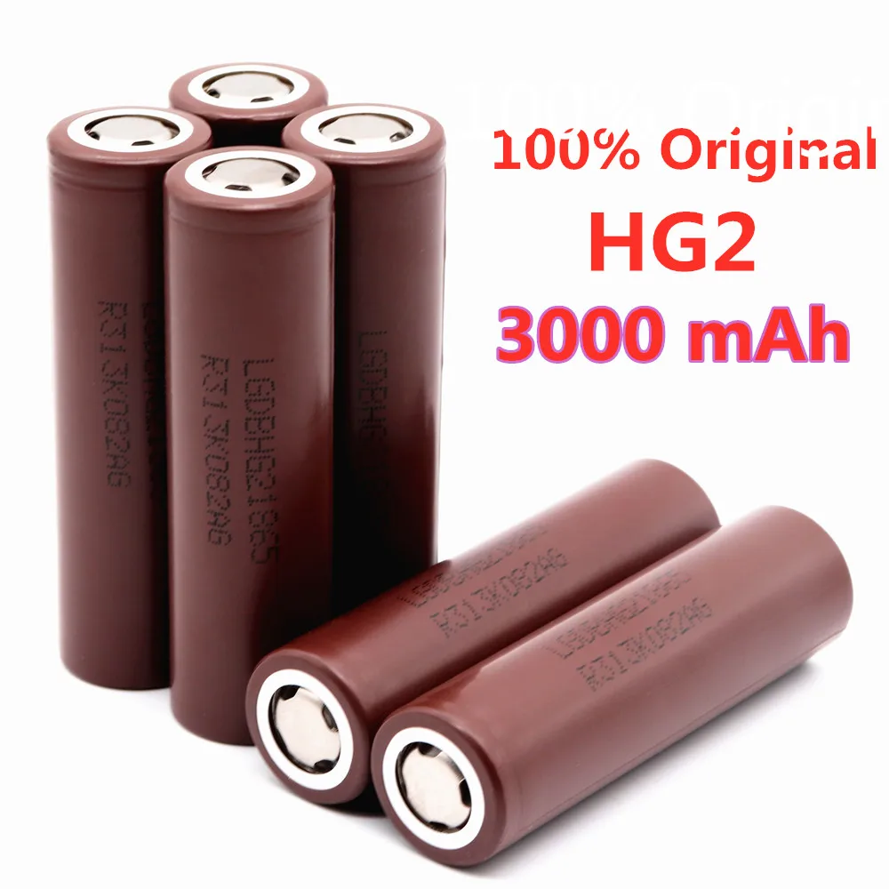 Naujas Originalus HG2 18650 3000mAh baterija 18650HG2 3.6 V, skirta hg2 Galios daugkartinio Įkrovimo baterija baterija 4
