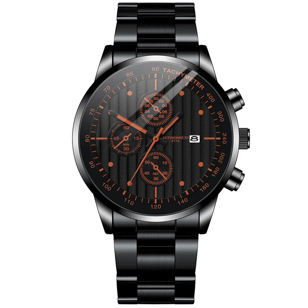 Men Waterproof Watch Simple Black Blue Gold Luxury Hollow Steel Mechanical Watch Wrist Clock Retro Automatic Luminous Clock Часы 0